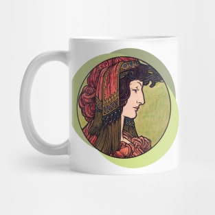 Alphonse Mucha Art Nouveau ver.2 Mug